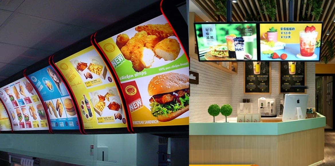 cafe ve restorant reklam panoları