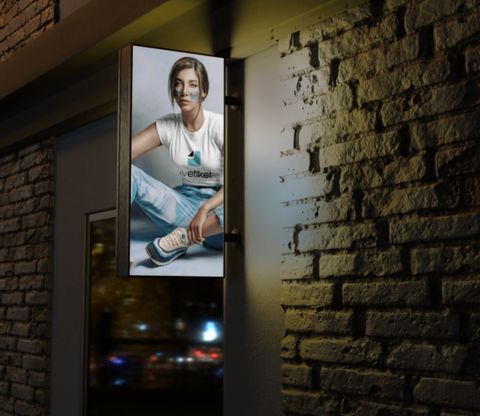 oteller spa ve marketler için led tabela